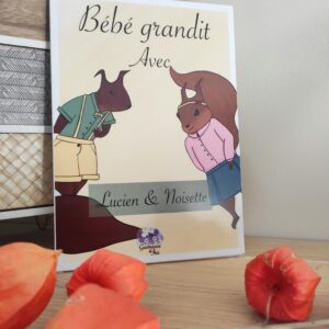 Bébé grandit avec Lucien & Noisette