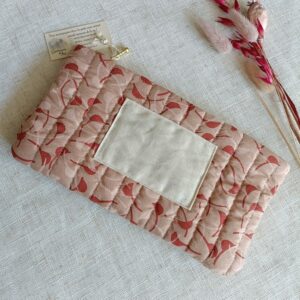 Trousse viscose feuillage